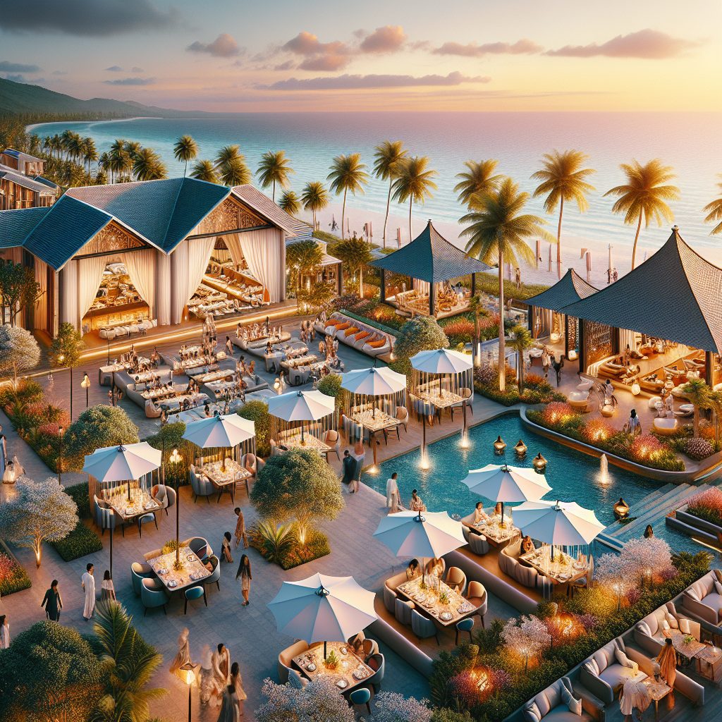 Belluna Resorts With Sunset Dining and Affluent Seaside Appeal