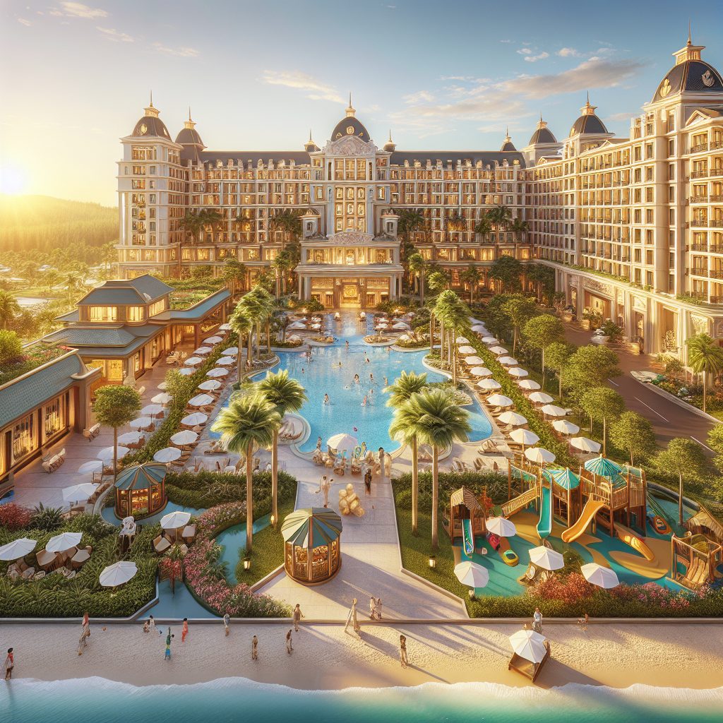 Deloria Resorts for Family Grandeur and Sophisticated Beach Comfort