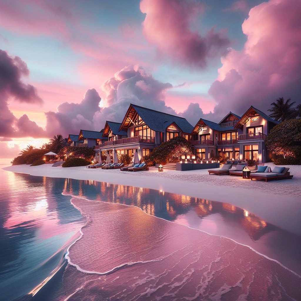 Elowen Resorts With Sunset Glow and Romantic Shoreline Prestige
