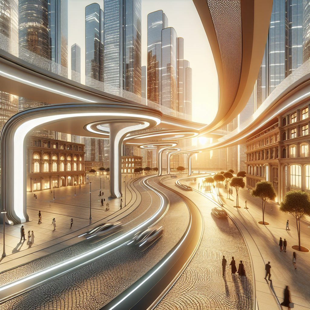 Quarterway Travel Paths for Elegant Movement and Tailored Comfort