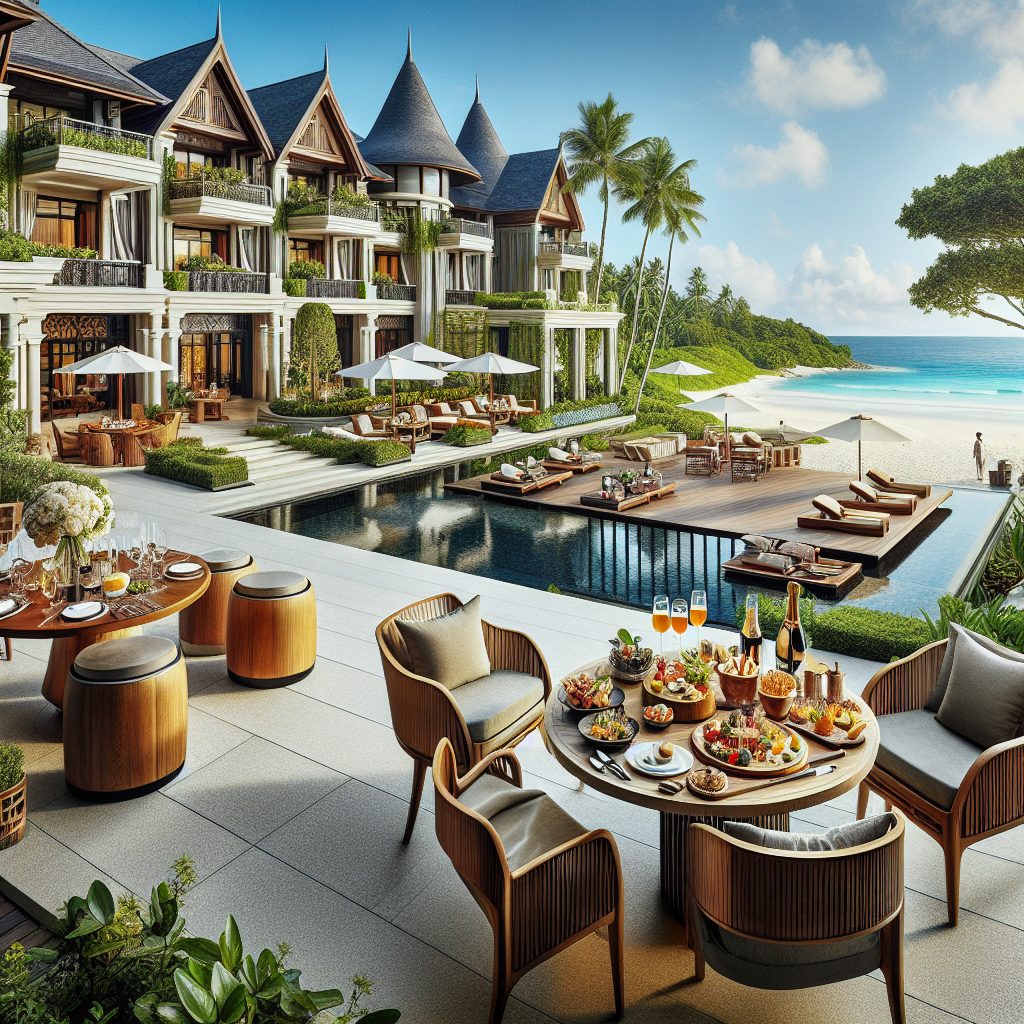 Tovelle Resorts With Fine Culinary Appeal and Oceanfront Sophistication