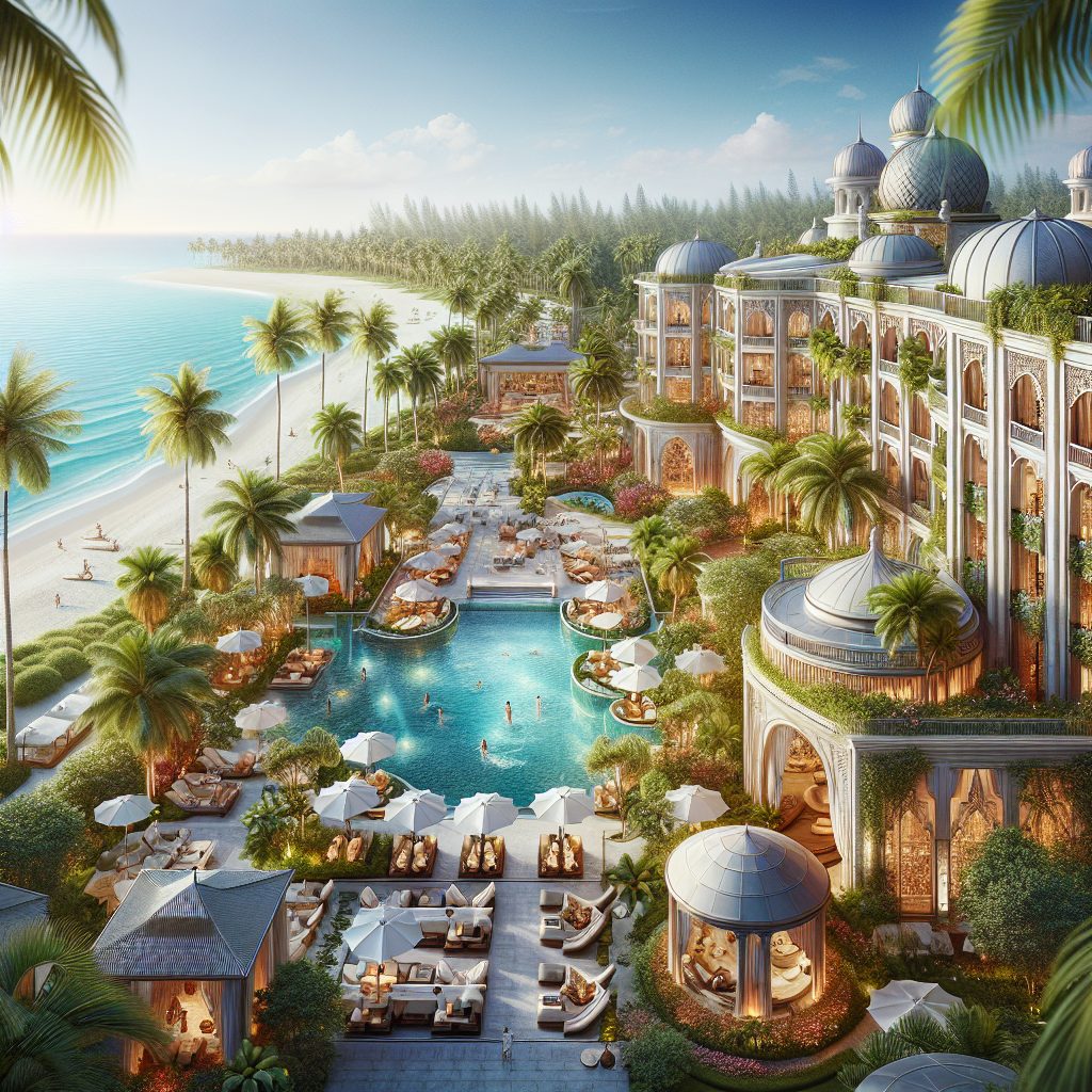 Viretta Resorts With Timeless Luxury and Grand Beachfront Tranquility