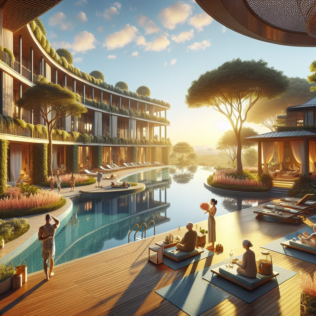 Zoretta Resorts With Morning Views and Soft Wellness Luxury